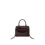 Loewe Small Amazona 180 bag in soft calfskin, Dark Chestnut | Totes & Top-Handle Bags | Luxury Shoes 