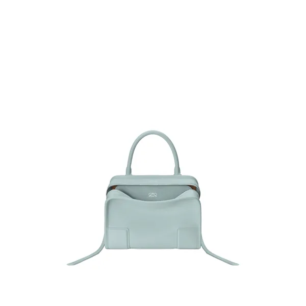 Loewe Small Amazona 180 bag in soft calfskin, Mineral Mist | Totes & Top-Handle Bags | Luxury Shoes 