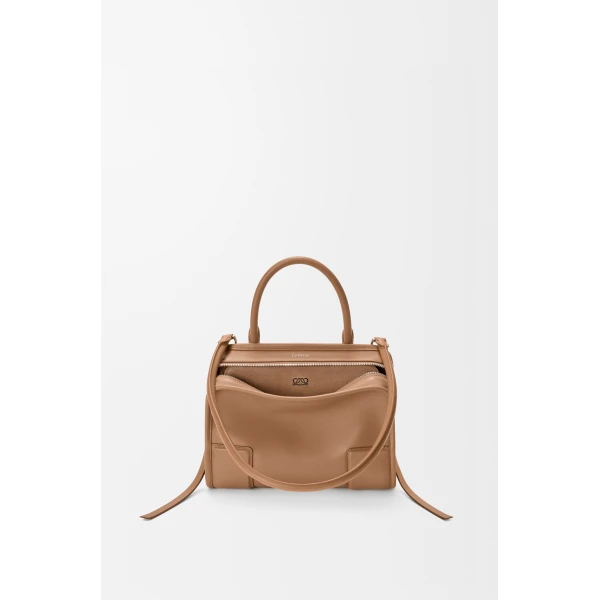 Loewe Small Amazona 180 bag in soft calfskin, Mocha | Totes & Top-Handle Bags | Luxury Shoes 