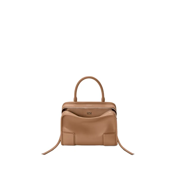 Small Amazona 180 bag in soft calfskin, Mocha