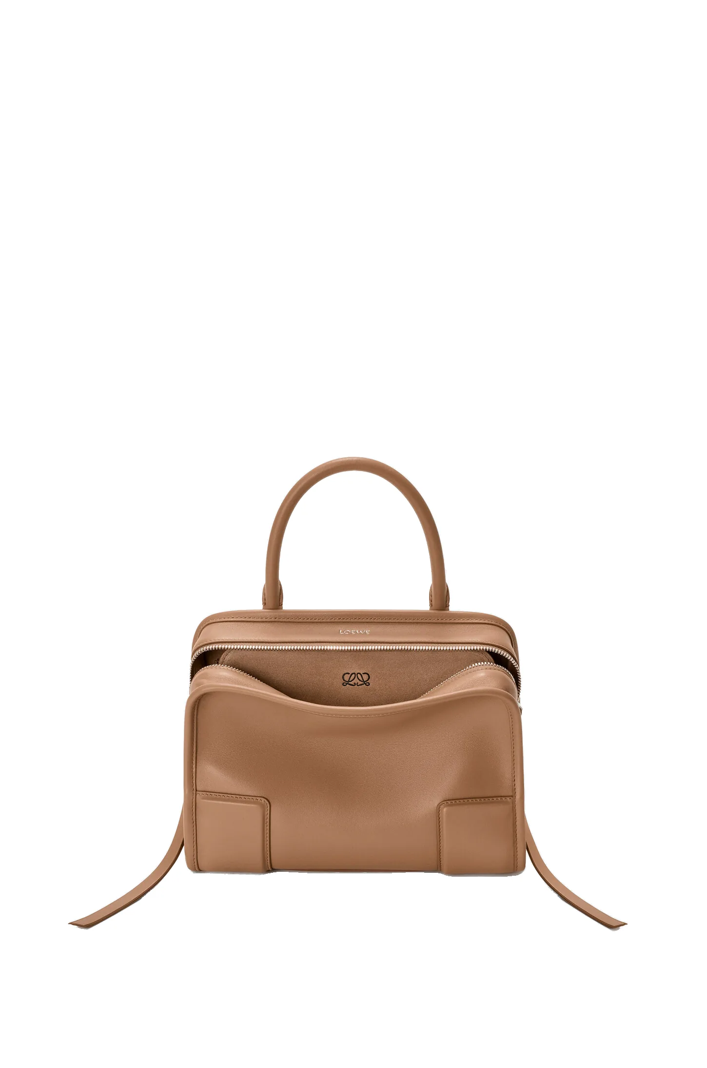 Loewe Small Amazona 180 bag in soft calfskin, Mocha | Totes & Top-Handle Bags | Luxury Shoes Loewe Small Amazona 180 bag in soft calfskin, Mocha | Totes & Top-Handle Bags | Luxury Shoes