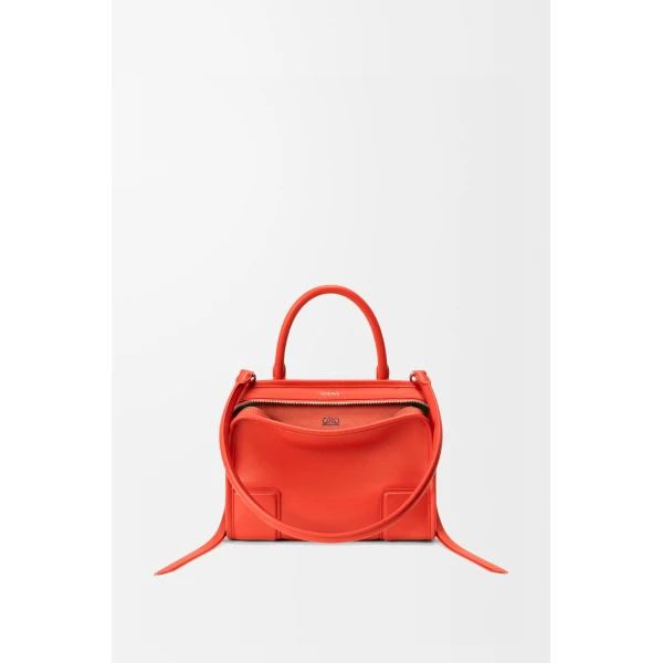Loewe Small Amazona 180 bag in soft calfskin, Sunrise Orange | Totes & Top-Handle Bags | Luxury Shoes 