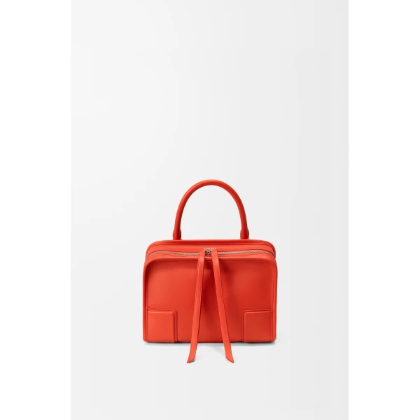 Loewe Small Amazona 180 bag in soft calfskin, Sunrise Orange | Totes & Top-Handle Bags | Luxury Shoes 