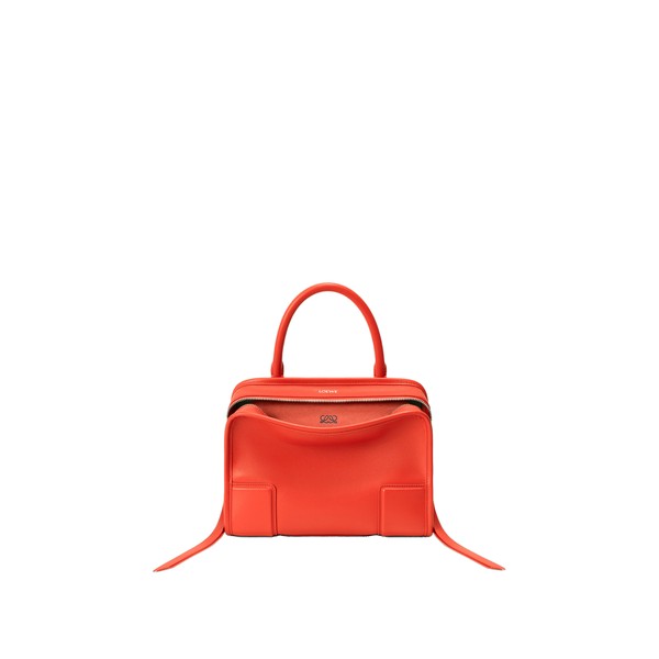 Loewe Small Amazona 180 bag in soft calfskin, Sunrise Orange | Totes & Top-Handle Bags | Luxury Shoes 