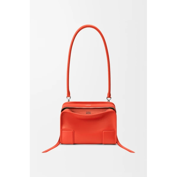 Loewe Small Amazona 180 bag in soft calfskin, Sunrise Orange | Totes & Top-Handle Bags | Luxury Shoes 
