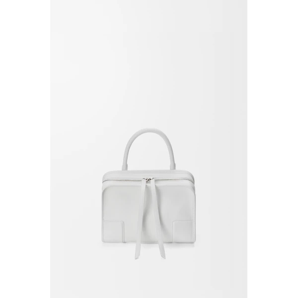 Loewe Small Amazona 180 bag in soft calfskin, White | Totes & Top-Handle Bags | Luxury Shoes 