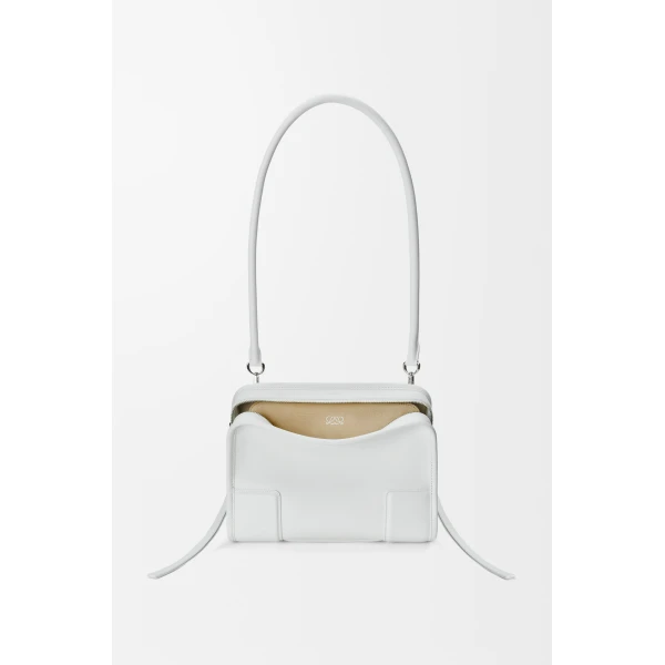 Loewe Small Amazona 180 bag in soft calfskin, White | Totes & Top-Handle Bags | Luxury Shoes 