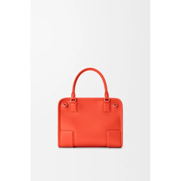 Loewe Small Amazona 180 bag in woven calfskin, Sunrise Orange | Totes & Top-Handle Bags | Luxury Shoes 