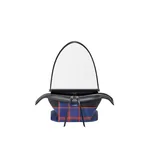 Loewe Small Whisker bag in check intarsio, Black/Multicolor | Shoulder & Crossbody Bags | Luxury Shoes 