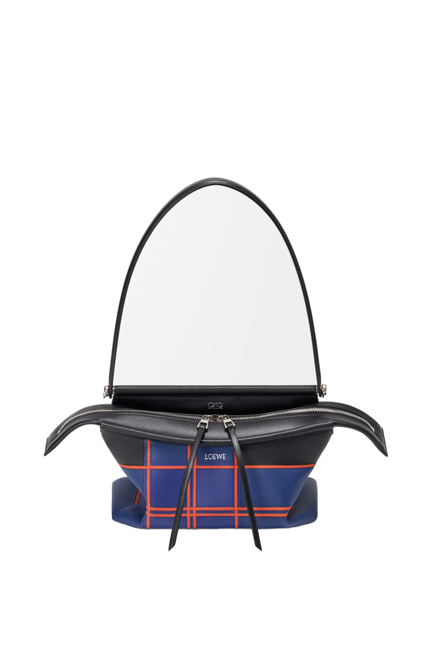 Loewe Small Whisker bag in check intarsio, Black/Multicolor | Shoulder & Crossbody Bags | Luxury Shoes Loewe Small Whisker bag in check intarsio, Black/Multicolor | Shoulder & Crossbody Bags | Luxury Shoes