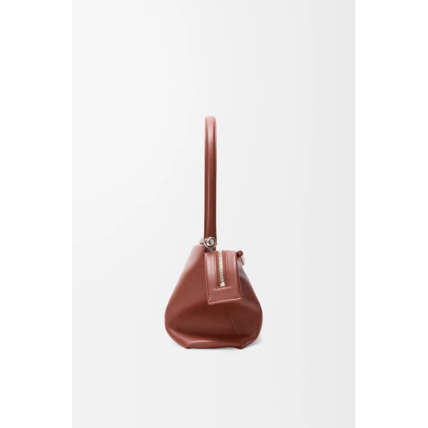 Loewe Small Whisker bag in glazed calfskin, Cognac | Shoulder & Crossbody Bags | Luxury Shoes 