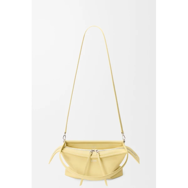 Loewe Small Whisker bag in glazed calfskin, Vanilla | Shoulder & Crossbody Bags | Luxury Shoes 