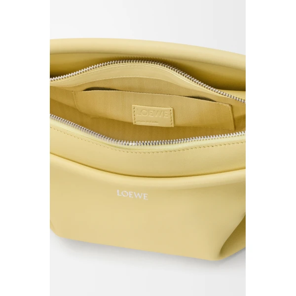 Loewe Small Whisker bag in glazed calfskin, Vanilla | Shoulder & Crossbody Bags | Luxury Shoes 