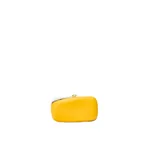 Loewe Twisted Minaudiere in bicolour nappa lambskin, Daisy Yellow/White | Mini Bags | Luxury Shoes 