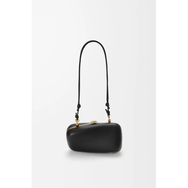 Loewe Twisted Minaudiere in nappa lambskin, Black | Mini Bags | Luxury Shoes 
