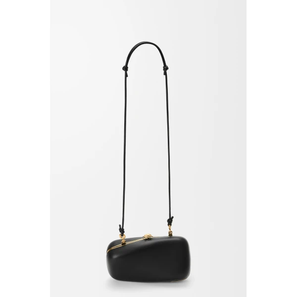 Loewe Twisted Minaudiere in nappa lambskin, Black | Mini Bags | Luxury Shoes 