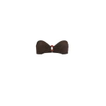 Magda Butrym Bandeau bikini top with ring detail in brown