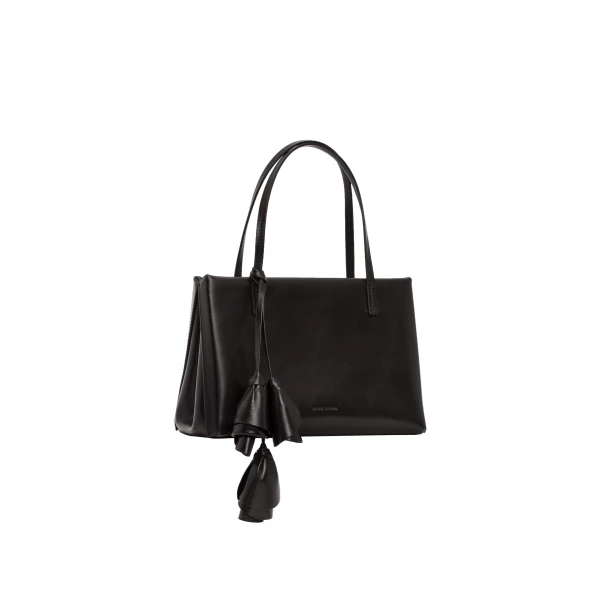 Barbara bag in black leather - Image 2