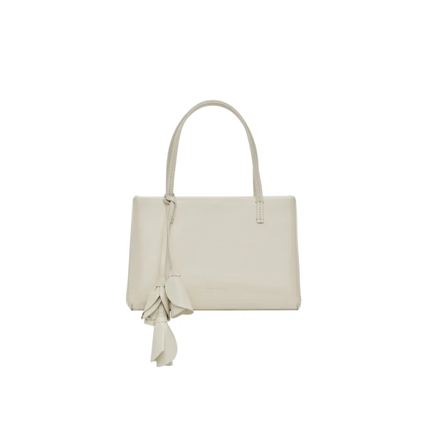 Barbara bag in cream leather