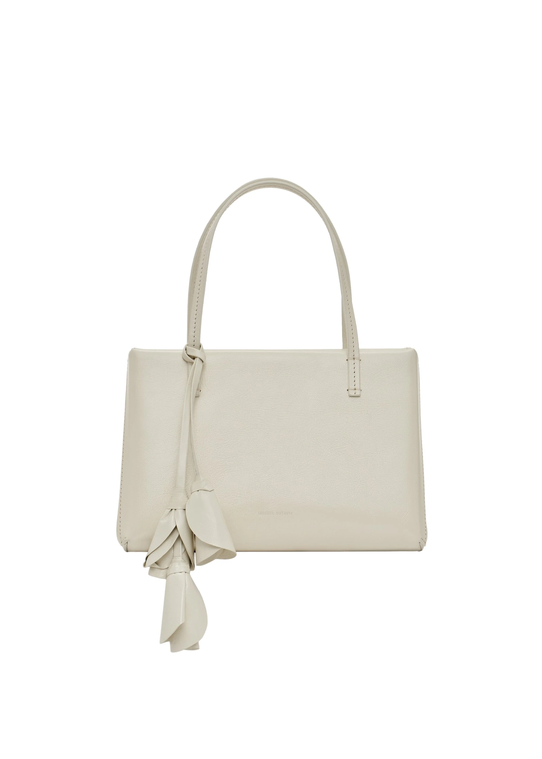 Magda Butrym Barbara bag in cream leather | Luxury Shoes Magda Butrym Barbara bag in cream leather