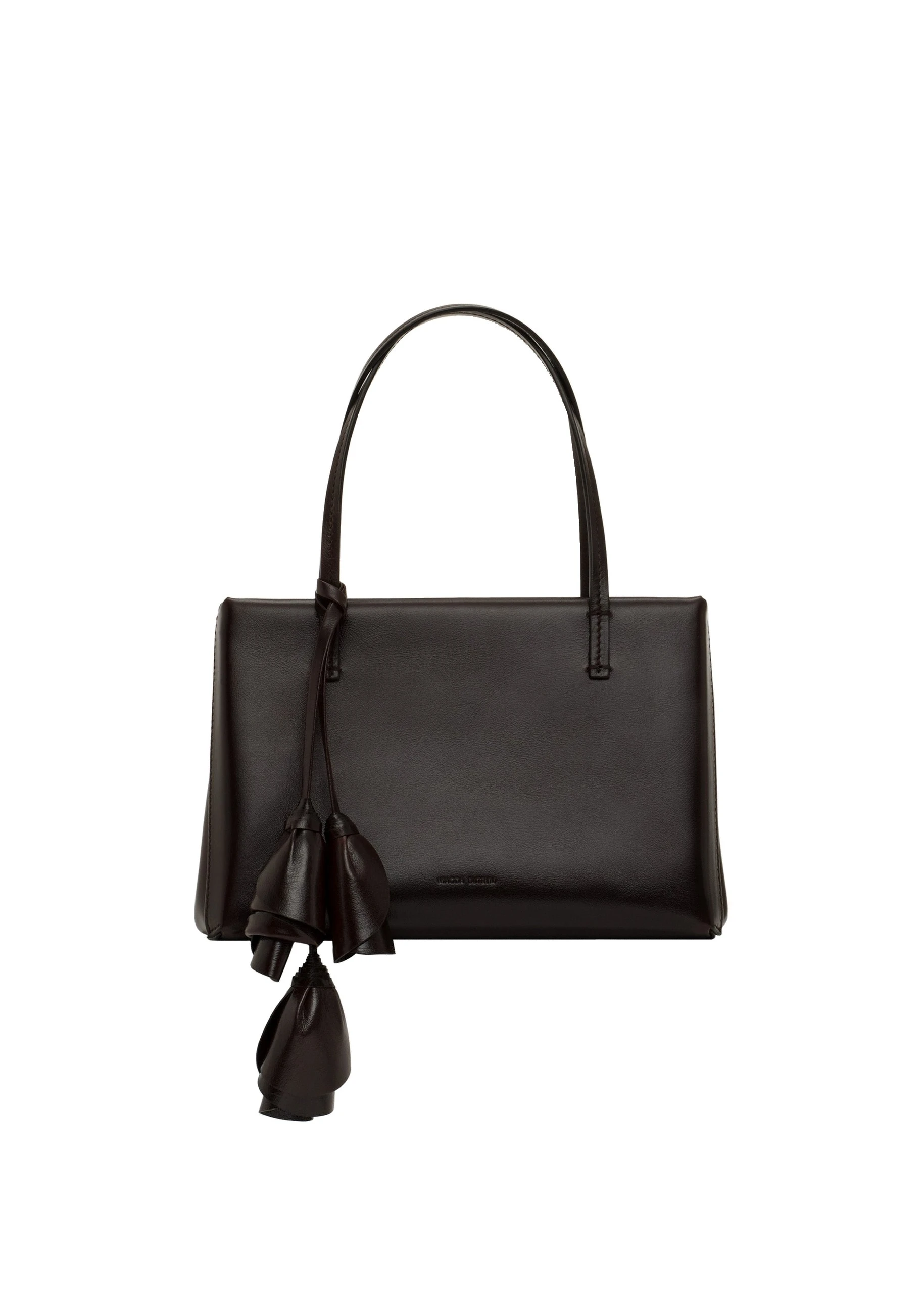 Magda Butrym Barbara bag in dark brown leather | Luxury Shoes Magda Butrym Barbara bag in dark brown leather