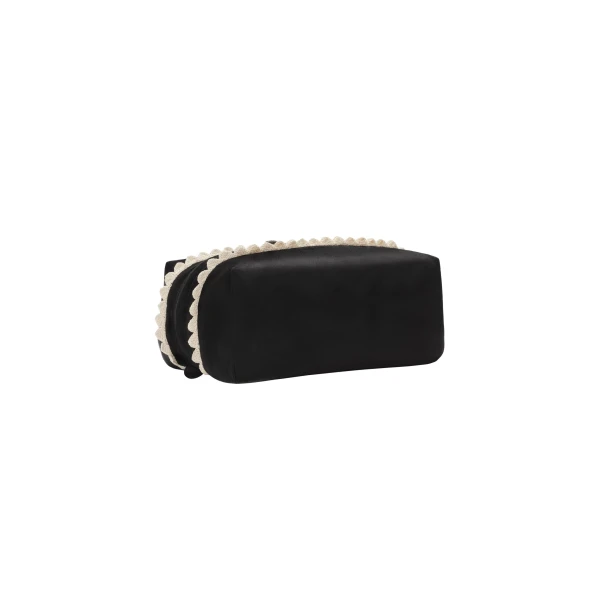 Beauty case with crochet trim - Image 2