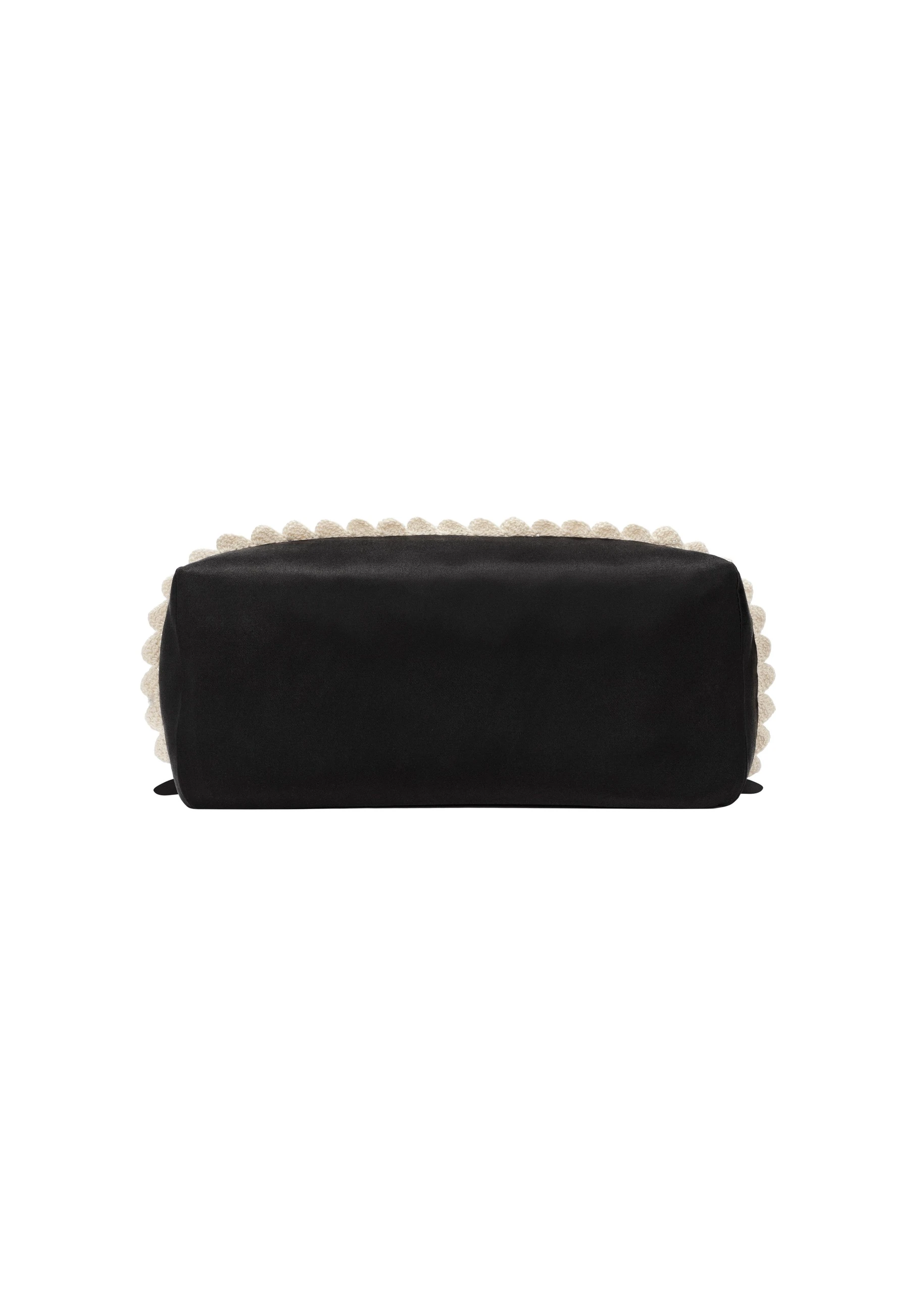 Magda Butrym Beauty case with crochet trim | Luxury Shoes Magda Butrym Beauty case with crochet trim