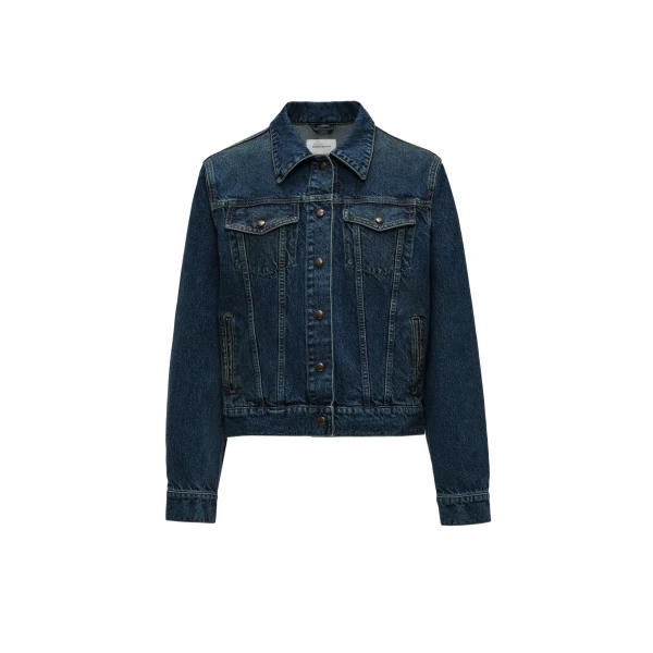 Classic denim jacket in blue