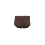 Magda Butrym Cotton knit shorts in brown