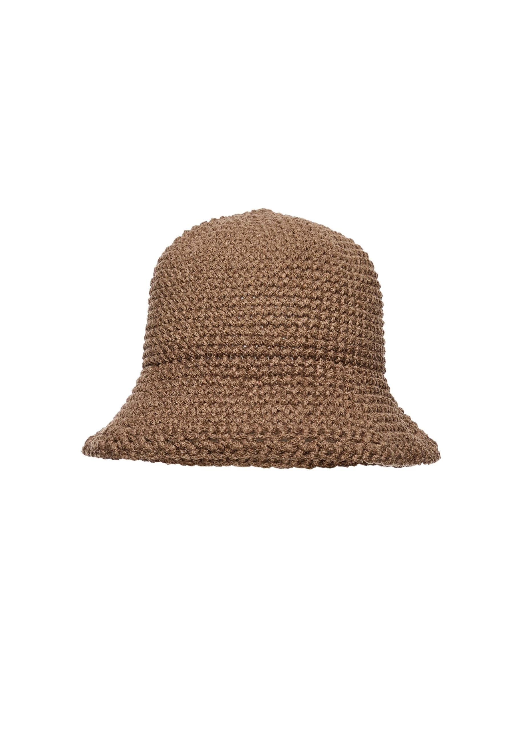 Magda Butrym Crochet bucket hat in brown | Luxury Shoes Magda Butrym Crochet bucket hat in brown