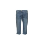Magda Butrym Denim low-rise capri jeans in blue