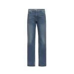 Magda Butrym Denim mid-waist straight-leg jeans in blue