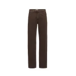 Magda Butrym Denim mid-waist straight-leg jeans in brown