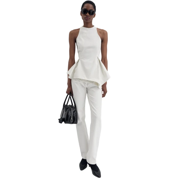 Magda Butrym Ivory Pants