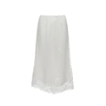 Magda Butrym Embroidered midi skirt in white