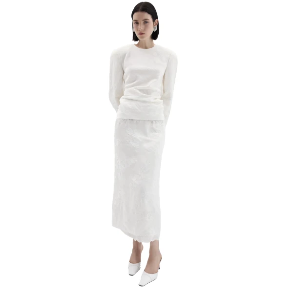 Magda Butrym White Skirts