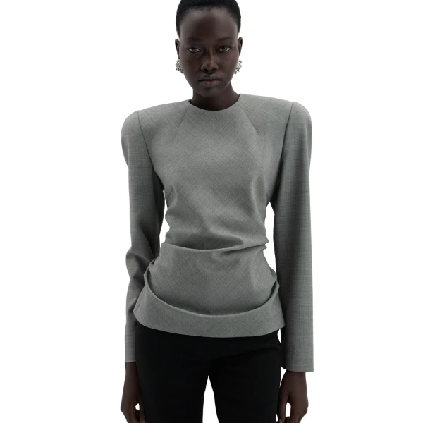 Magda Butrym Grey Tops