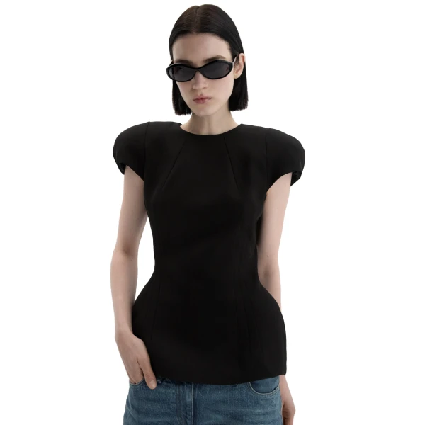 Magda Butrym Black Tops