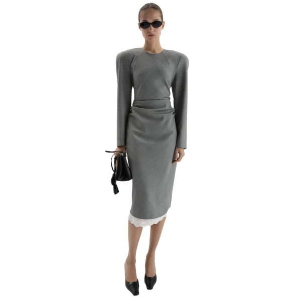 Magda Butrym Grey Dresses
