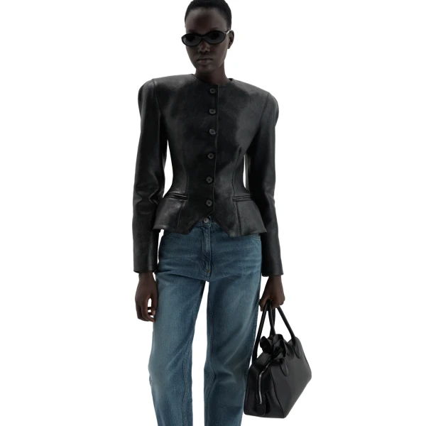 Magda Butrym Leather Jacket