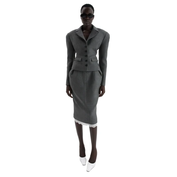 Magda Butrym Grey Jackets