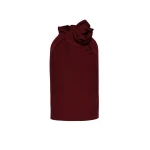 Magda Butrym Flower-detail midi skirt in burgundy