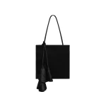 Magda Butrym Julia bag in black satin