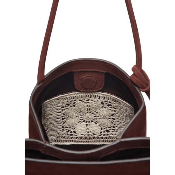 Julia bag in brown nubuck - Image 3