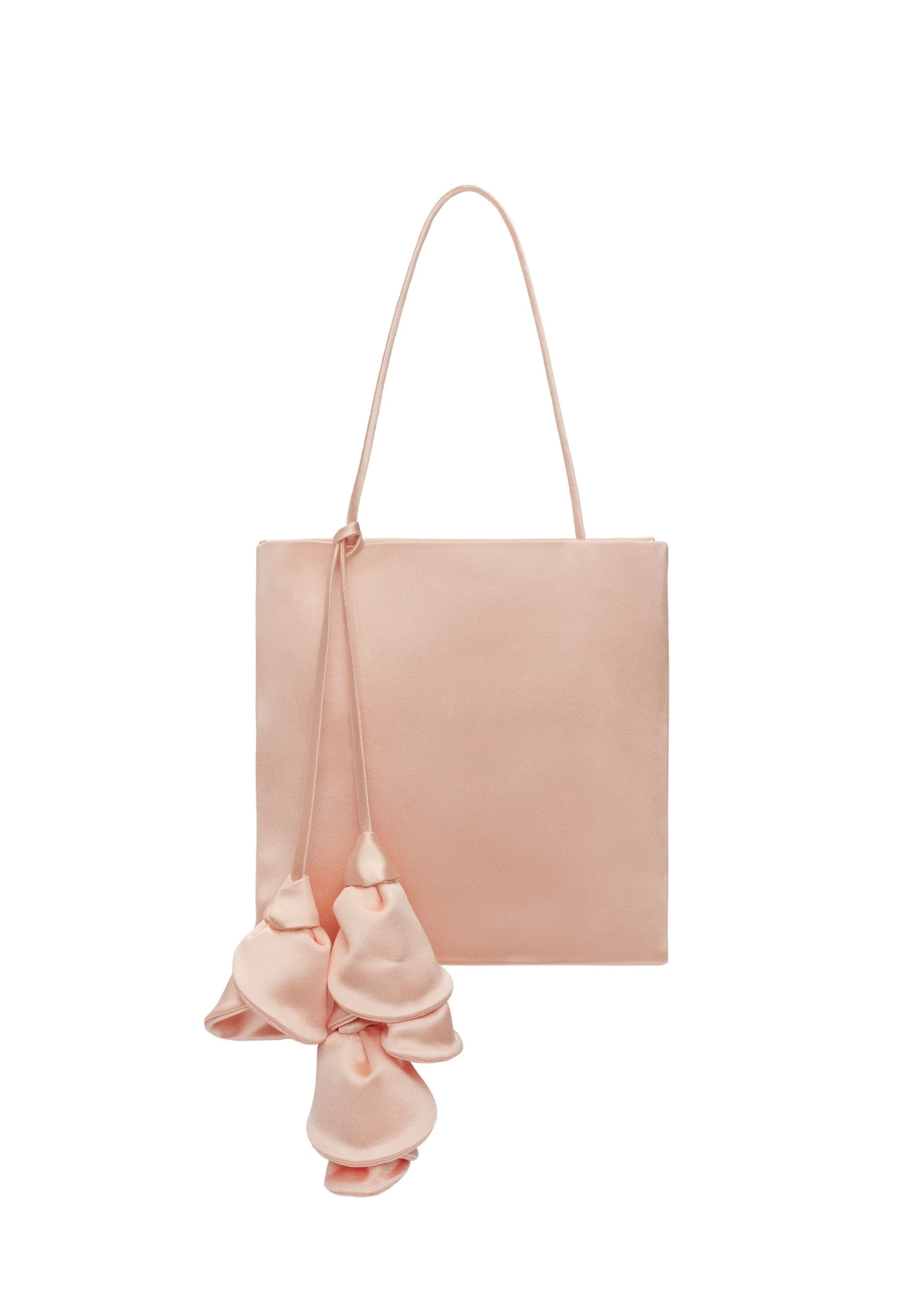 Magda Butrym Julia bag in pink satin | Buy Designer Bags at Luxury Shoes Magda Butrym Julia bag in pink satin