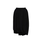Magda Butrym Layered balloon skirt in black
