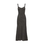 Magda Butrym Layered knit slip dress