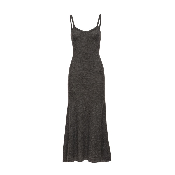 Magda Butrym Layered knit slip dress