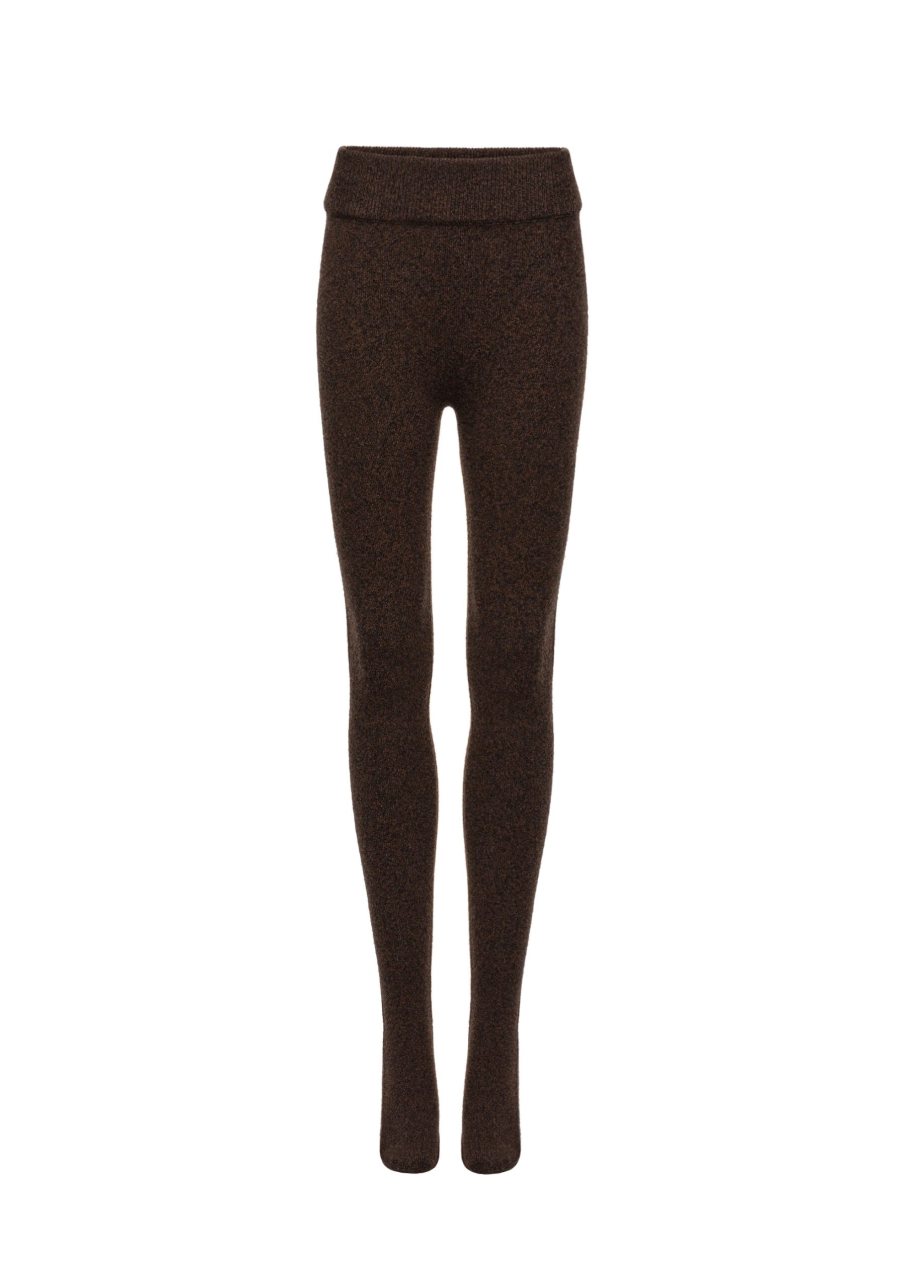 Magda Butrym Legging tights in dark brown | Pants at Luxury Shoes Magda Butrym Legging tights in dark brown
