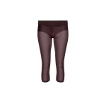 Magda Butrym Low-rise capri pants in burgundy